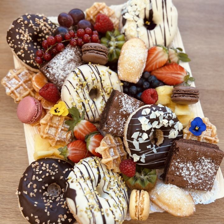 Plateau sucrée The Bubble shop