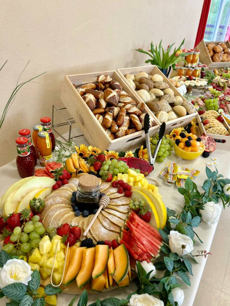 buffet brunch The bubble shop