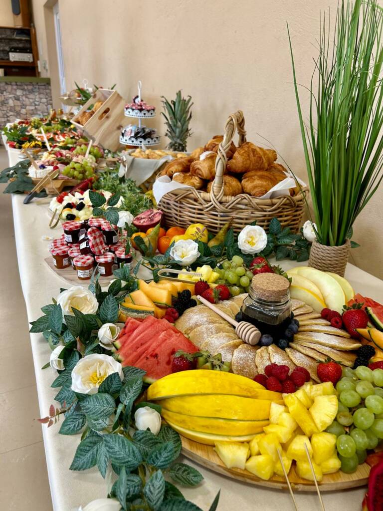 the bubble shop buffet brunch