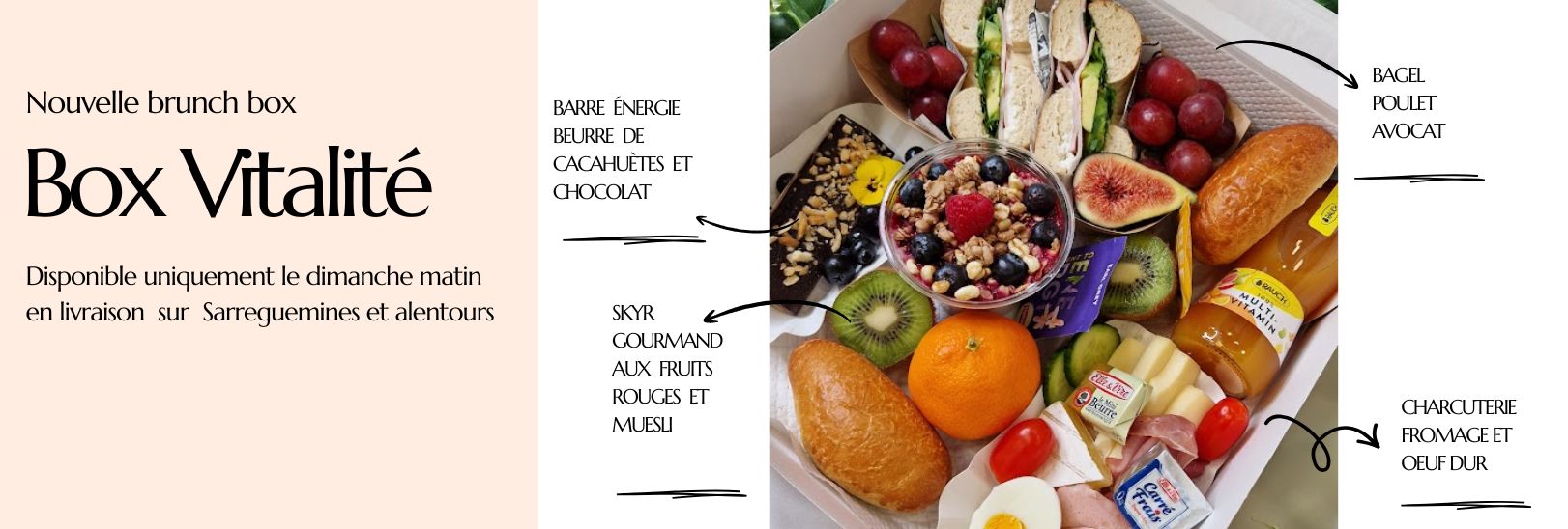 Nouvelle brunch box Vitalité